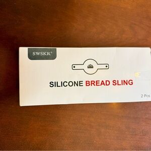 Silicone Bread Sling – White and Red